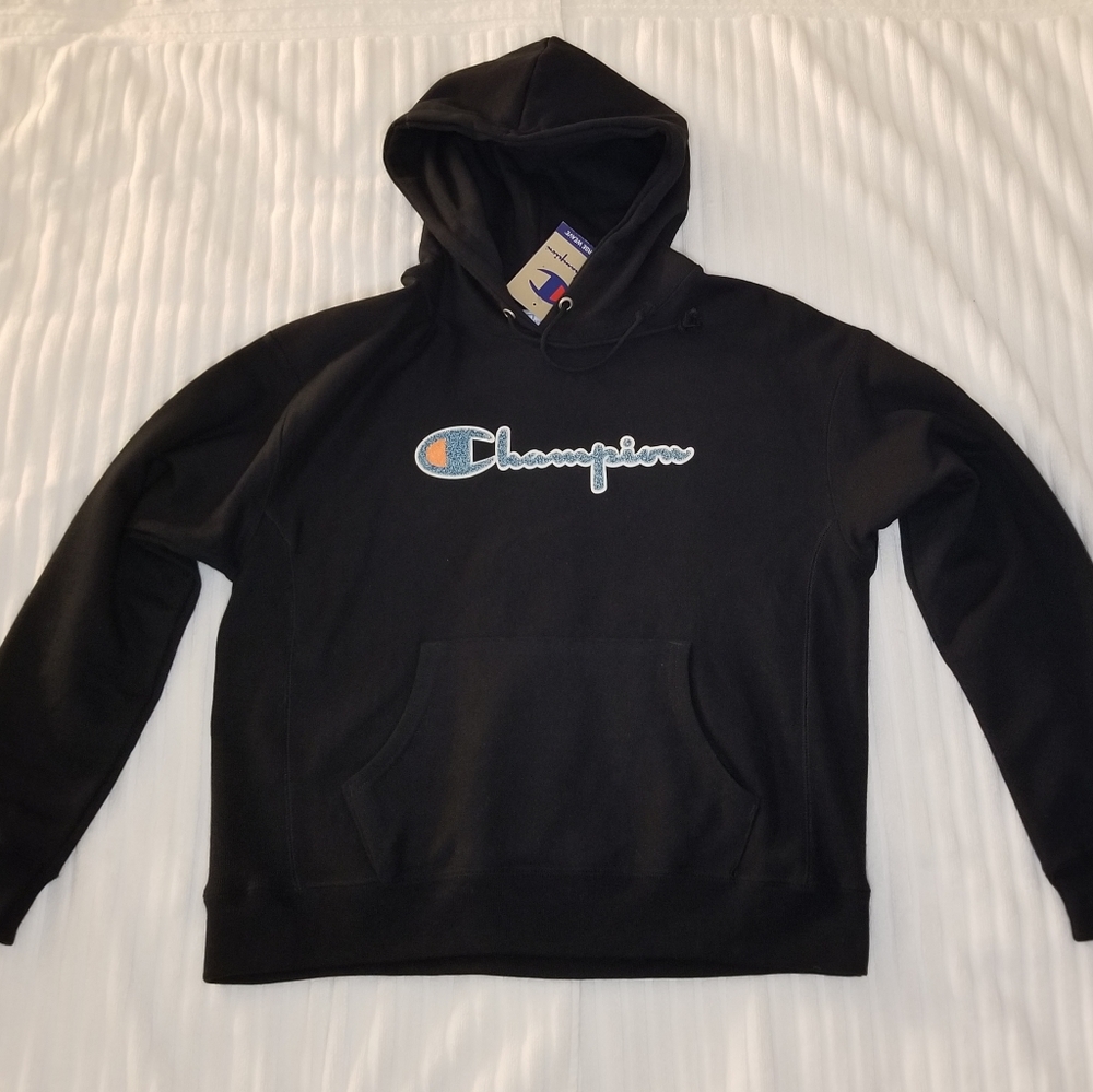 Champion Women's Reverse Weave Logo Hoodie - NEW!
